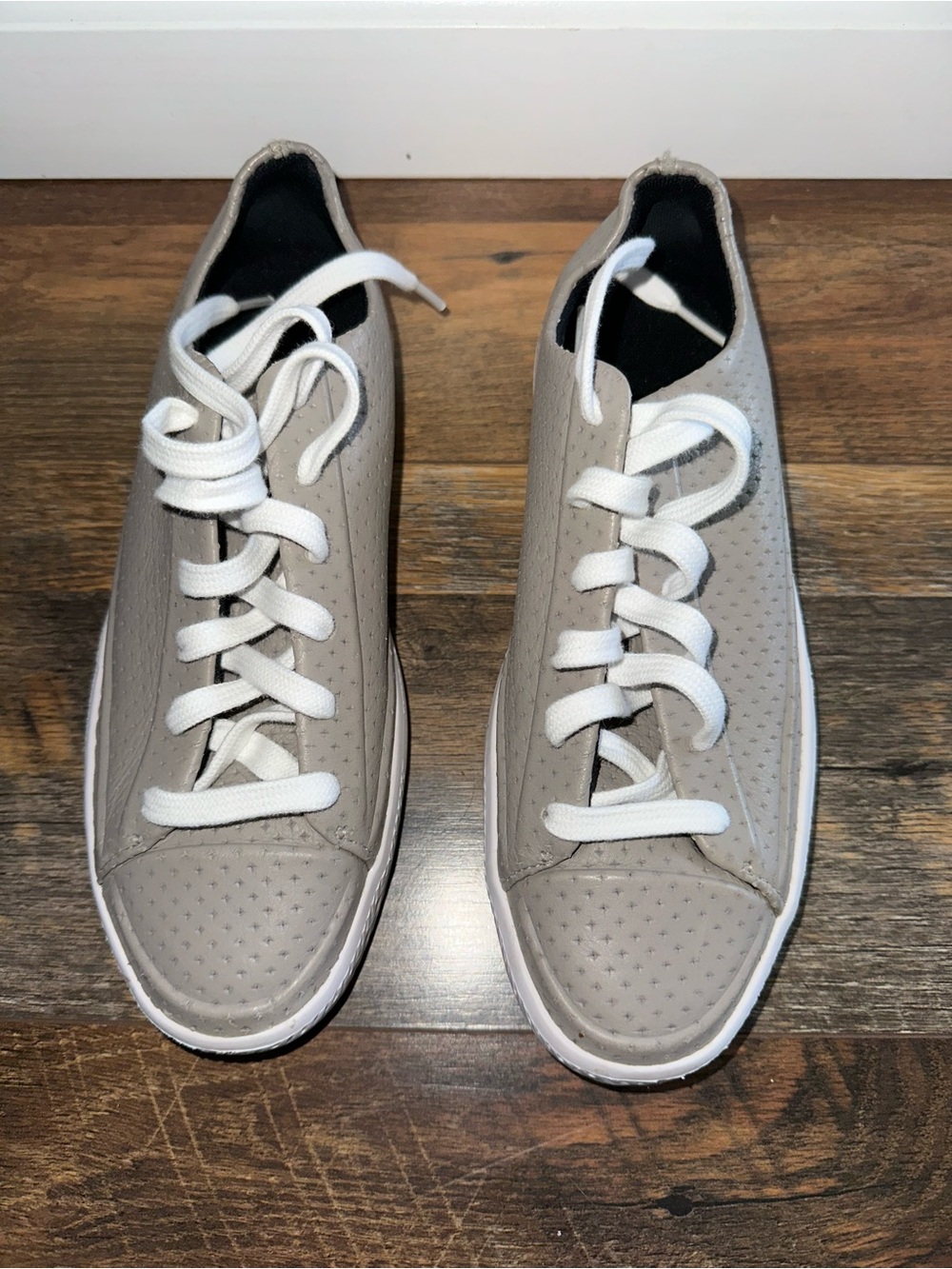 Converse CTAS Modern OX Leather Sneakers Taupe Gray Women 7.5 Men 6 157574C